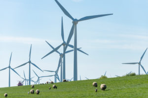 Germany, Lower Saxony, East Frisia wind turbines near Emden. Germany, Lower Saxony, East Frisia wind turbines near Emden.